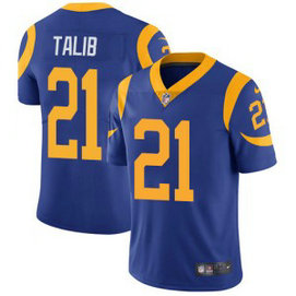 Nike Rams 21 Aqib Talib Royal Blue Vapor Untouchable Limited Men Jersey