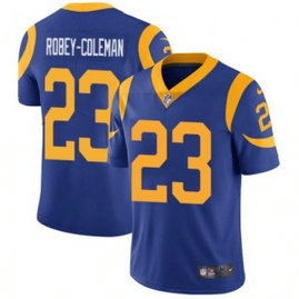 Nike Rams 23 Nickell Robey-Coleman Royal Vapor Untouchable Limited Men Jersey