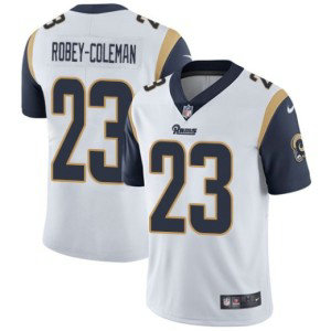 Nike Rams 23 Nickell Robey-Coleman White Vapor Untouchable Limited Men Jersey