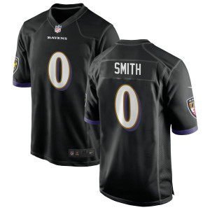 Nike Ravens 0 Roquan Smith Black Vapor Untouchable Limited Men Jersey
