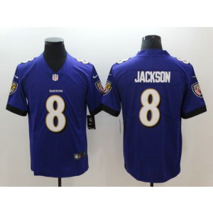 Nike Ravens 8 Lamar Jackson Purple Youth Vapor Untouchable Limited Jersey