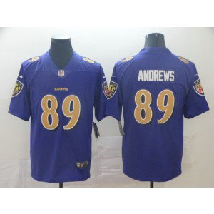 Nike Ravens 89 Mark Andrews Purple Vapor Untouchable Limited Men Jersey