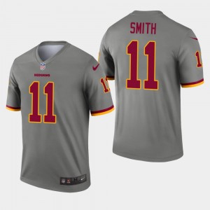 Nike Redskins 11 Alex Smith Grey Inverted Legend Men Jersey