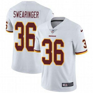 Nike Redskins 36 D.J. Swearinger White Vapor Untouchable Limited Men Jersey