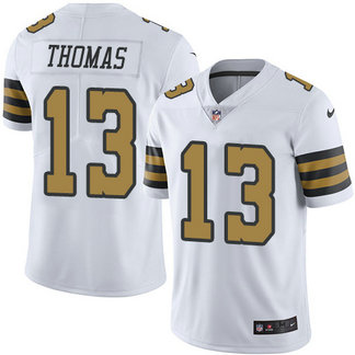 Nike Saints #13 Michael Thomas Black Color Rush Limited Jersey