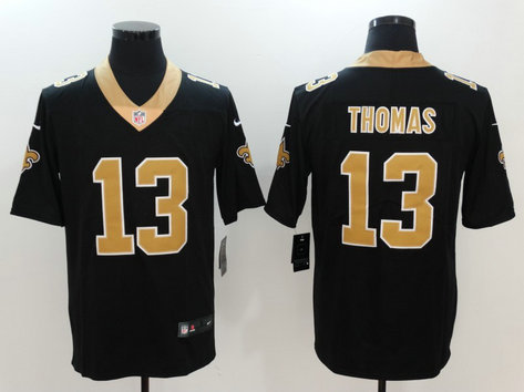 Nike Saints 13 Micheal Thomas Black Vapor Untouchable Player Limited Jersey