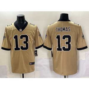 Nike Saints 13 Thomas New Gold Vapor Limited Men Jersey
