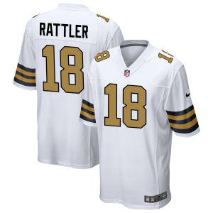 Nike Saints 18 Rattler White Color Rush Limited Men Jersey