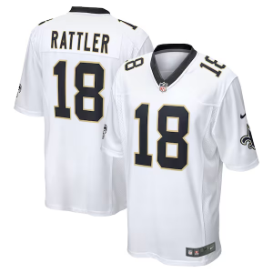 Nike Saints 18 Rattler White Vapor Untouchable Limited Men Jersey Nike Saints 18 Rattler White Vapor Untouchable Limited Men Jersey