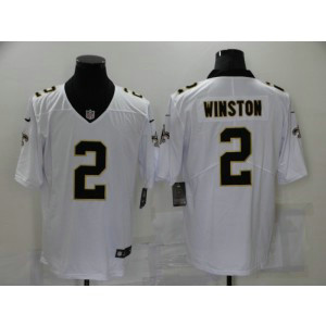 Nike Saints 2 Jameis Winston White Vapor Untouchable Limited Men Jersey
