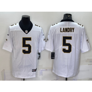 Nike Saints Jarvis Landry White Vapor Untouchable Limited Men Jersey