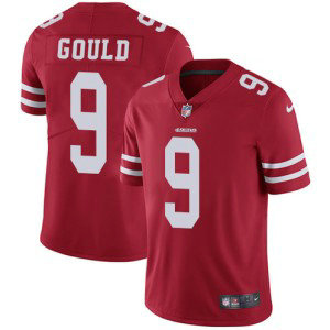 Nike San Francisco 49ers 9 Robbie Gould Red Vapor Untouchable Limited Men Jersey