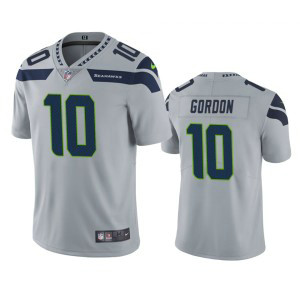 Nike Seahawks 10 Josh Gordon Grey Vapor Untouchable Limited Men Jersey