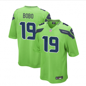 Nike Seahawks 19 Jake Bobo Green Vapor Untouchable Limited Men Jersey