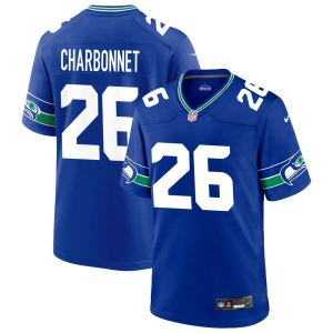 Nike Seahawks 26 CHARBONNET Royal Vapor Limited Men Jersey