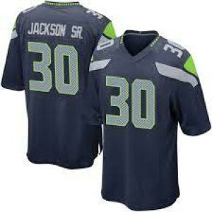 Nike Seahawks 30 Jackson Blue Vapor Untouchable Limited Men Jersey