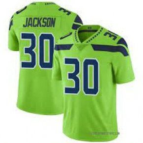 Nike Seahawks 30 Jackson Green Vapor Untouchable Limited Men Jersey