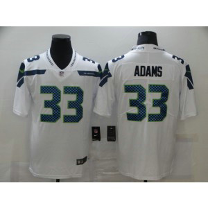 Nike Seahawks 33 Jamal Adams White Untouchable Limited Men Jersey