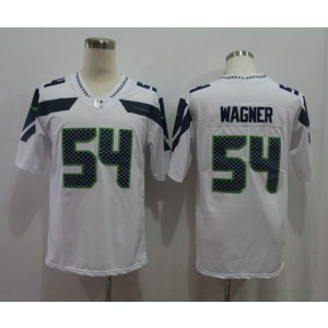Nike Seahawks 54 Bobby Wagner White Vapor Untouchable Limited Men Jersey
