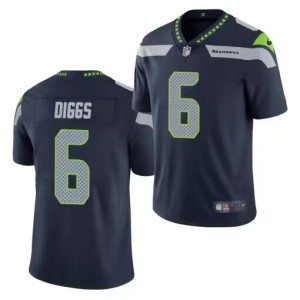 Nike Seahawks 6 Quandre Diggs Navy Vapor Untouchable Limited Men Jersey