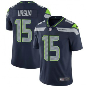 Nike Seattle Seahawks 15 John Ursua Vapor Untouchable Limited Navy Men Jersey