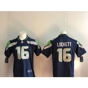 Nike Seattle Seahawks 16 Tyler Lockett College Navy Vapor Untouchable Limited Men Jersey
