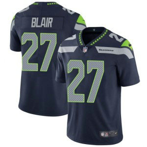 Nike Seattle Seahawks 27 Marquise Blair Vapor Untouchable Limited Navy Men Jersey