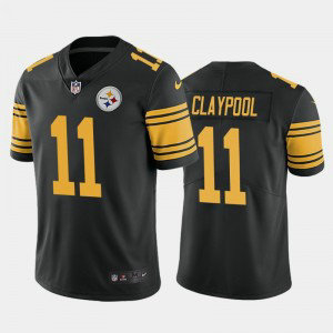 Nike Steelers 11 Chase Claypool Black Color Rush Limited Men Jersey