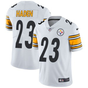 Nike Steelers 23 Joe Haden White Vapor Untouchable Limited Men Jersey