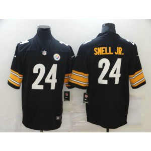 Nike Steelers 24 Benny Snell Jr. Black Vapor Untouchable Limited Men Jersey