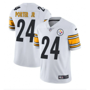 Nike Steelers 24 Porter White Vapor Untouchable Limited Men Jersey