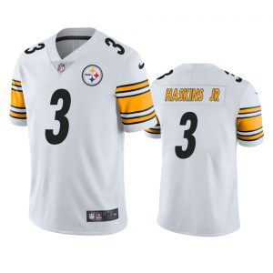 Nike Steelers 3 Dwayne Haskins Jr. White Vapor Untouchable Limited Men Jersey