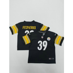 Nike Steelers 39 Minkah Fitzpatrick Black Toddler jersey
