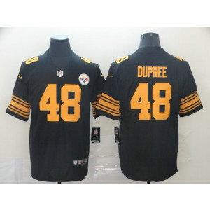 Nike Steelers 48 Bud Dupree Black Limited Color Rush Limited Men Jersey