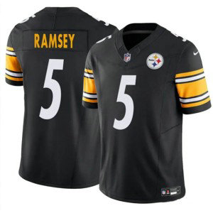 Nike Steelers 5 Jalen Ramsey Black F.U.S.E. Vapor Limited Men Jersey