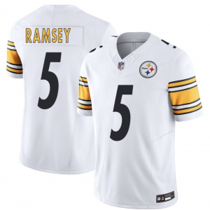Nike Steelers 5 Jalen Ramsey White F.U.S.E. Vapor Limited Men Jersey