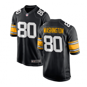 Nike Steelers 80 Darnell Washington Black Vapor Untouchable Limited Men Jersey