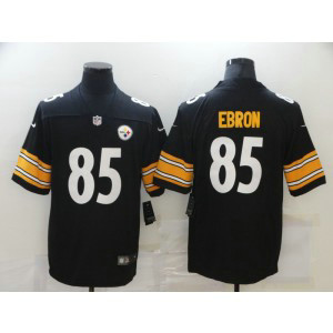 Nike Steelers 85 Eric Ebron Black Vapor Untouchable Limited Men Jersey