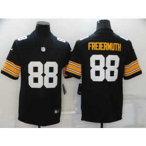 Nike Steelers 88 Pat Freiermuth Black Vapor Untouchable Limited Men Jersey