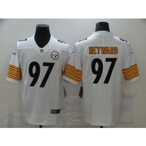 Nike Steelers 97 Cameron Heyward White Vapor Untouchable Limited Men Jersey