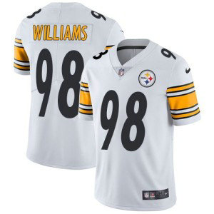 Nike Steelers 98 Vince Williams White Vapor Untouchable Limited Men Jersey