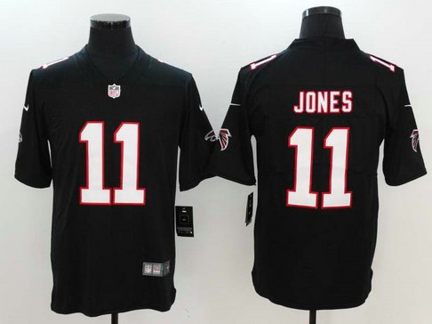 Nike Stitched Atlanta Falcons #11 Julio Jones Black Men's NFL Vapor Untouchable Limited Jersey