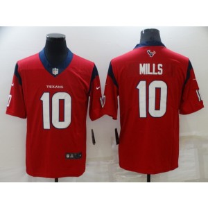 Nike Texans 10 Mills Red Vapor Untouchable Limited Men Jersey