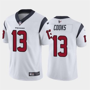 Nike Texans 13 Brandin Cooks New White Vapor Untouchable Limited Men Jersey