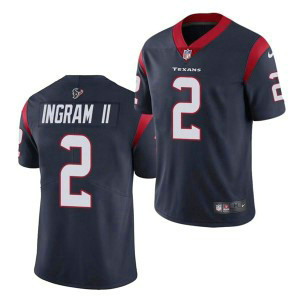 Nike Texans 2 Mark Ingram II Navy Vapor Untouchable Limited Men Jersey
