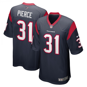 Nike Texans 31 Dameon Pierce Blue Vapor Untouchable Limited Men Jersey