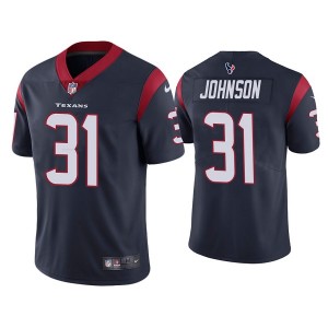 Nike Texans 31 David Johnson Navy Vapor Untouchable Limited Men Jersey