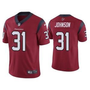 Nike Texans 31 David Johnson Red Vapor Untouchable Limited Men Jersey