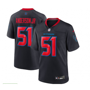 Nike Texans 51 Will Anderson Jr. Black 2024 New Vapor Untouchable Limited Men Jersey