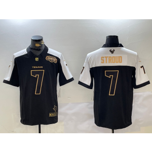 Nike Texans 7 C.J. Stroud Thanksgiving Day F.U.S.E. Vapor Limited Men Jersey
